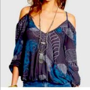 NWT Free People Adelia Boho top size small